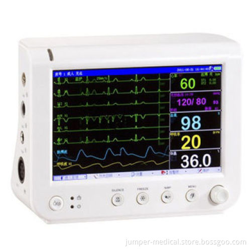 Vital Signs Monitor, 7-inch TFT Screen, CE-certified, 6 Parameters, Light Weight, Good for Transport